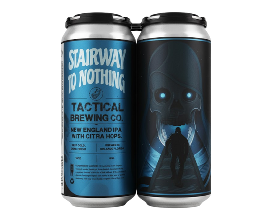 Tactical Stairway To Nothing 16oz 4-Pack Can (No Barcode)