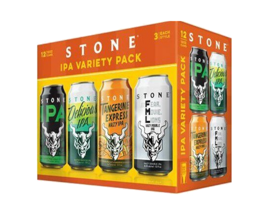 Stone Mixed IPA Variety 12oz 12-Pack Can - Pale Ale at Primo Liquors Fort Lauderdale