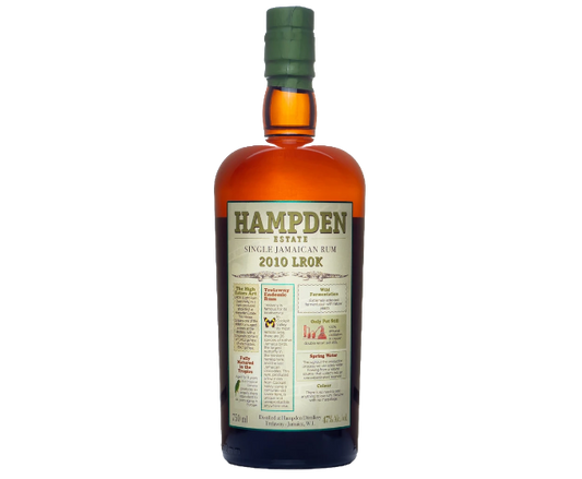Hampden Estate LROK Pure Single Jamaican 2010 750ml - Rum at Primo Liquors Fort Lauderdale