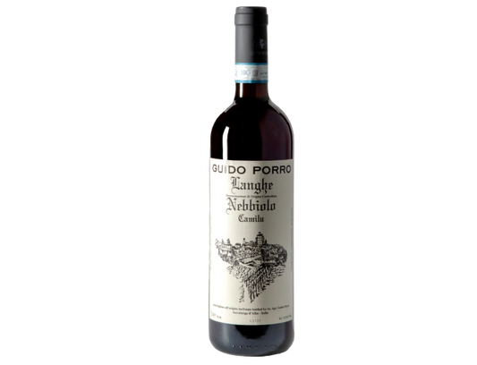 Guido Porro Camilu Langhe Nebbiolo 750ml