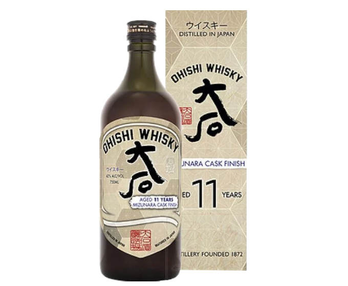 Ohishi 11 Years Mizunara Cask Finish 750ml