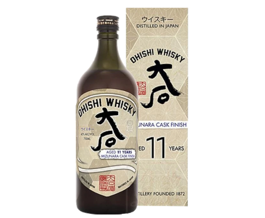 Ohishi 11 Years Mizunara Cask Finish 750ml