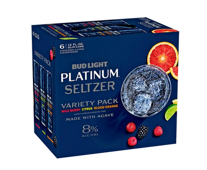 Bud Light Seltzer Platinum Variety Pack 12oz 12-Pack Can