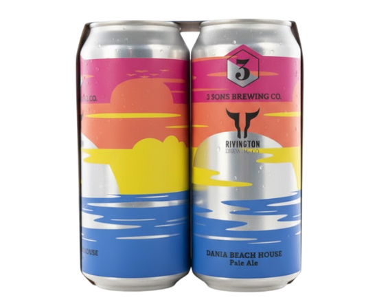 Three Sons Dania Beach House 16oz 4-Pack Can