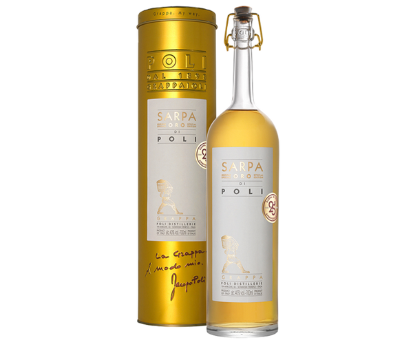 Sarpa Oro Di Poli Grappa Aged 4 Year 700ml, White Wine