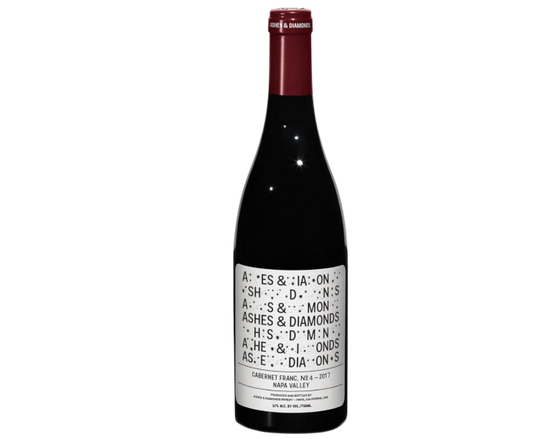 Ashes & Diamonds Cabernet Franc No 4 Napa Valley 2017 750ml