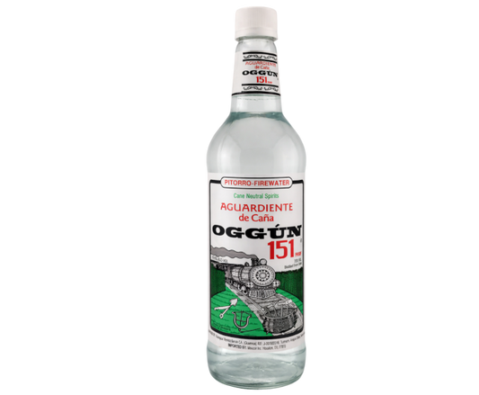 Aguardiente De Cana Oggun 151 Proof 700ml