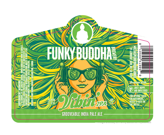 Funky Buddha Vibin 12oz 6-Pack Can - Beer at Primo Liquors Fort Lauderdale