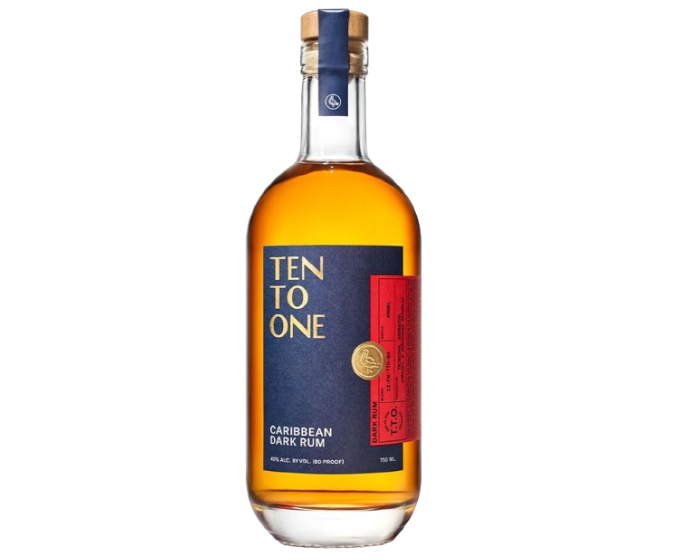 Ten To One Dark Rum 750ml