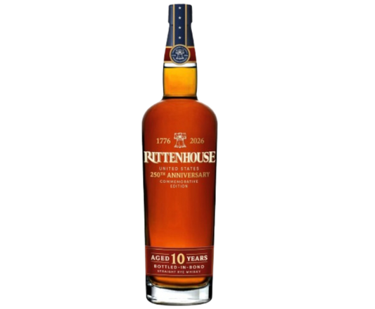 Rittenhouse 250th Anniversary 10 Years Bottle In Bond Rye 750ml - Bourbon Whiskey at Primo Liquors Fort Lauderdale