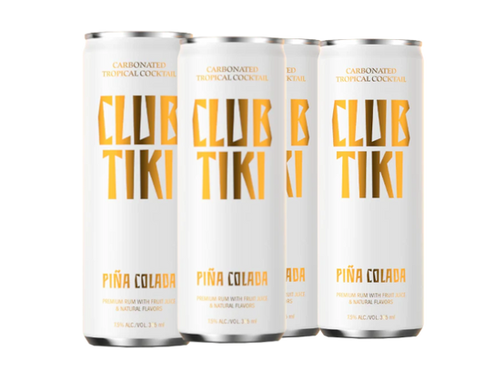 Club Tiki Pina Colada 375ml 4-Pack Can