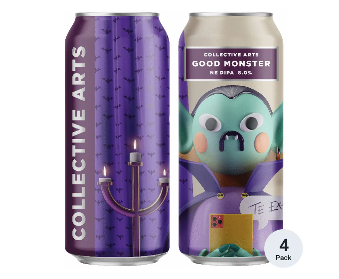 Collective Arts Good Monster 16oz 4-Pack Can