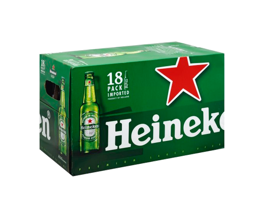 Heineken 12oz 18-Pack Bottle