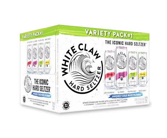 White Claw Non Alcoholic Variety Pack 12oz 12-Pack Can