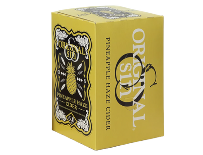 Original Sin Pineapple Haze Cider 12oz 6-Pack Can