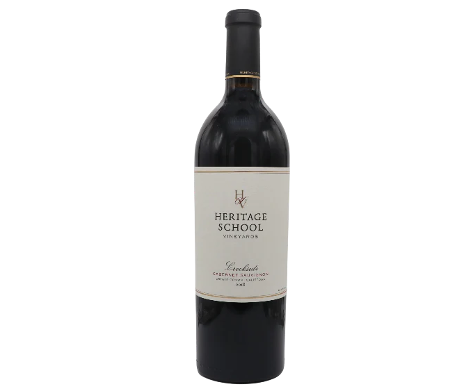 Heritage School Creekside Cabernet Sauv 2018 750ml (No Barcode)