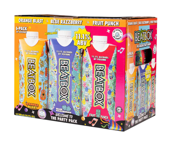BeatBox 3 Flavor Variety 500ml 6-Pack