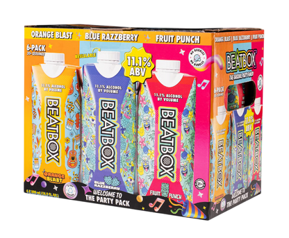 BeatBox 3 Flavor Variety 500ml 6-Pack