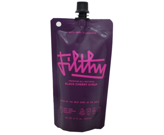 Filthy Black Cherry Syrup Pouch 8oz - Cocktail at Primo Liquors Fort Lauderdale