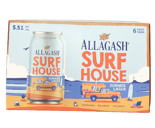 Allagash Surf House 12oz 6-Pack Can