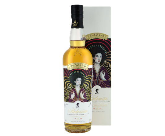 Compass Box Hedonism Blended Grain 2025 Release 700ml (Scan Correct Item)