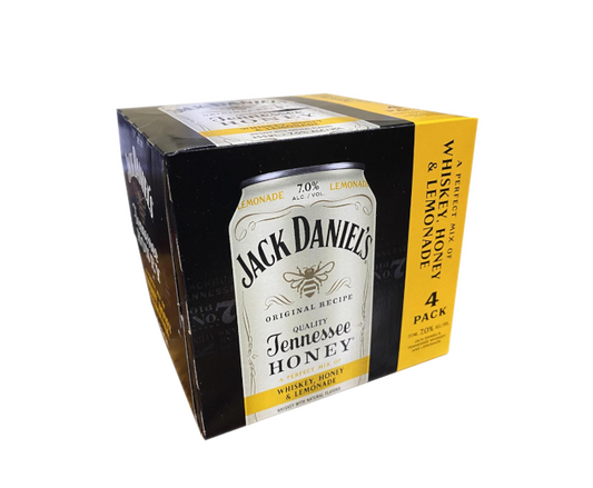 Jack Daniels Tennessee Honey and Lemonade 12oz 4-Pack Can (DNO P3)