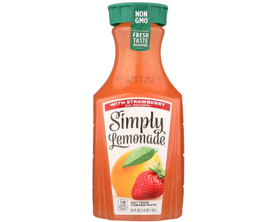 Simply Lemonade Strawberry 52oz