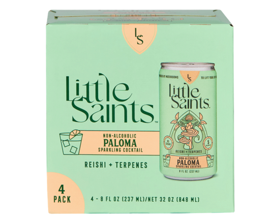 Little Saints NA Paloma 8oz 4-Pack Can - Non Alcoholic at Primo Liquors Fort Lauderdale