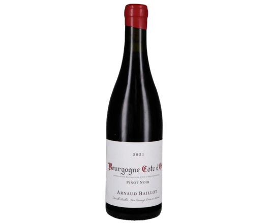 Arnaud Baillot Bourgogne Cote D'or Pinot Noir 2021 750ml (No Barcode)