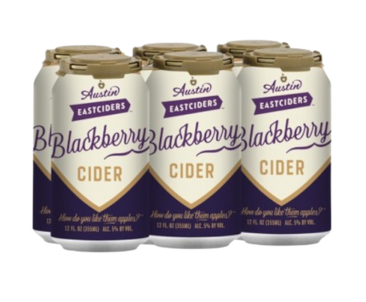 Austin Eastciders Blackberry Cider 12oz 6-Pack Can