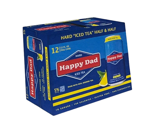 Happy Dad Hard Iced Tea Half & Half 12oz 12-Pack Can