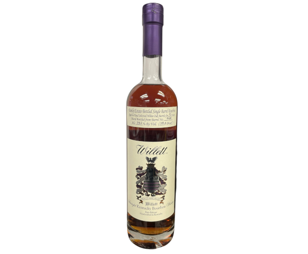 Willett Single Barrel No 8196 Straight Bourbon 13 Years 118.4 Proof Won & Done 750ml, Bourbon Whiskey