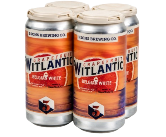 Three Sons Witlantic 16oz 4-Pack Can