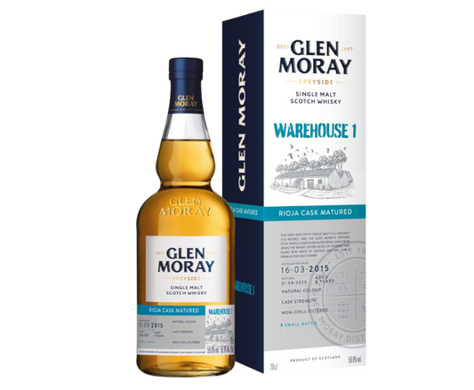 Glen Moray Warehouse 1 Rioja Cask Matured Single Malt 700ml