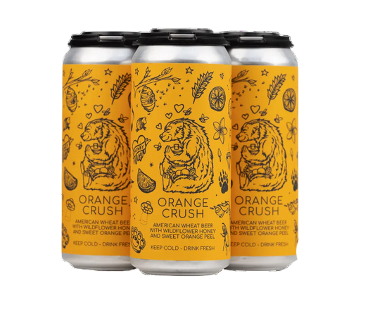 Hidden Springs Ale Works Orange Crush 16oz 4-Pack Can