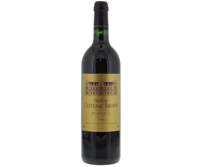 Chateau Brown Cantenac Margaux 1996 750ml