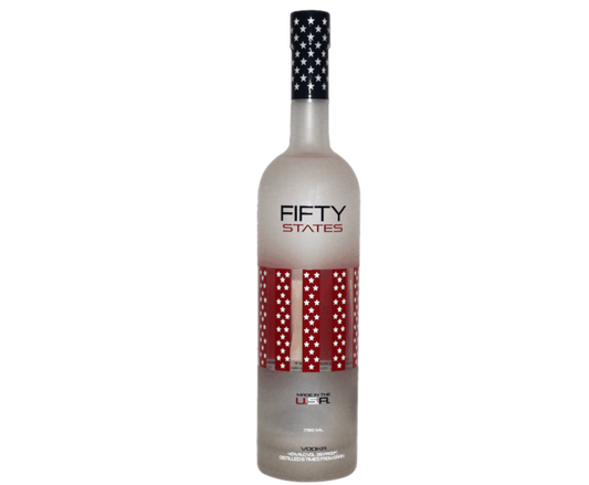 Fifty States Vodka 750ml (Scan Correct Item)