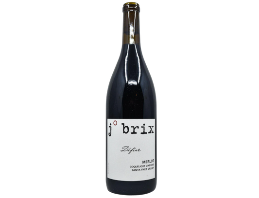 J Brix Defier Merlot Coquelicot 750ml (No Barcode)