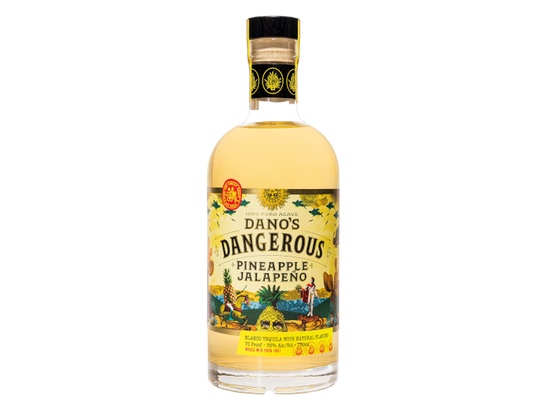 Danos Dangerous Pineapple & Jalapeno 750ml