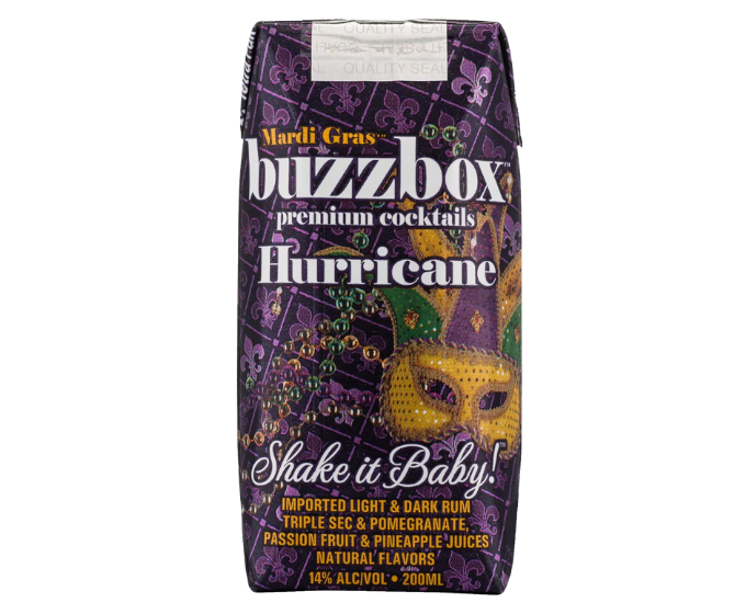 Buzzbox Hurricane 200ml 4-Pack