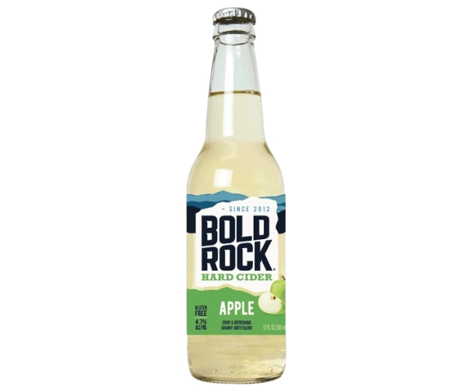 Bold Rock Apple Hard Cider 12oz Single Bottle