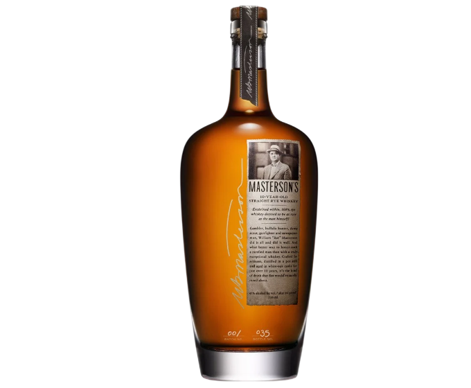 Masterson’s Experimental Collection 12 Year Rye Barrel #38 2016 Release 750ml