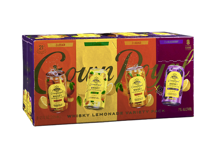 Crown Royal Lemonade Variety Pack 12oz 8-Pack Can