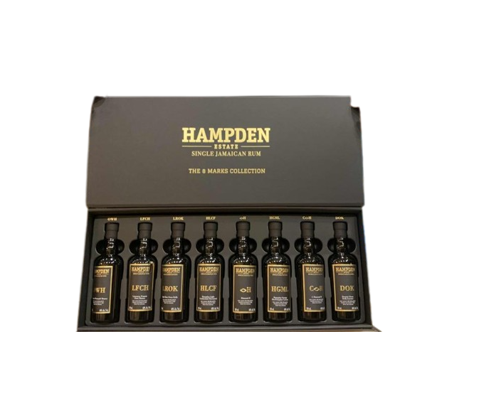 Hampden Estate The 8 Marks Collection Jamaican Rum 200ml 8-Pack