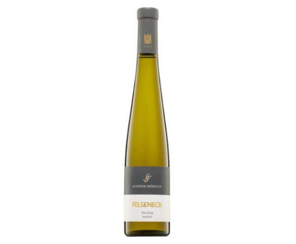 Schafer Frohlich Bockenauer Felseneck Riesling Auslese 2021 375ml (97F), Dessert Wine