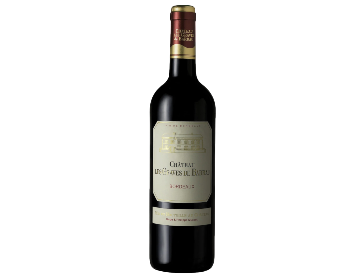 Chateau Les Graves de Barrau Bordeau 2014 750ml