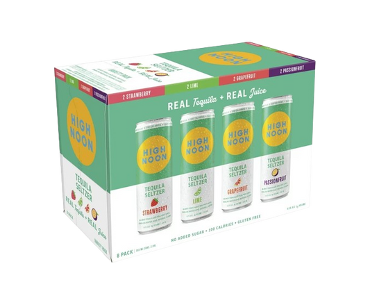 High Noon Tequila Seltzer Variety Pack 12oz 8-Pack Can - Canned Cocktails at Primo Liquors Fort Lauderdale