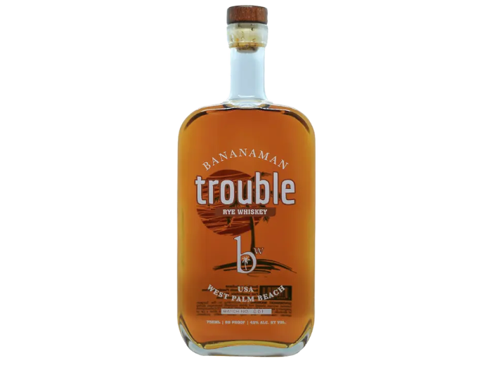 Bananaman Trouble Rye 750ml