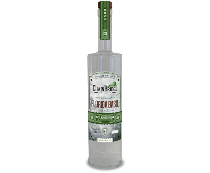 ChainBridge Distillery Florida Basil Vodka