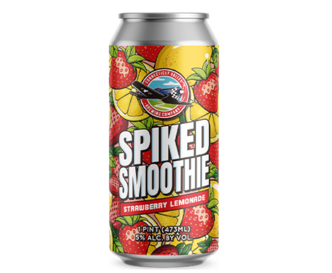 CVB Spiked Smoothie Strawberry Lemonade 16oz 4-Pack Can